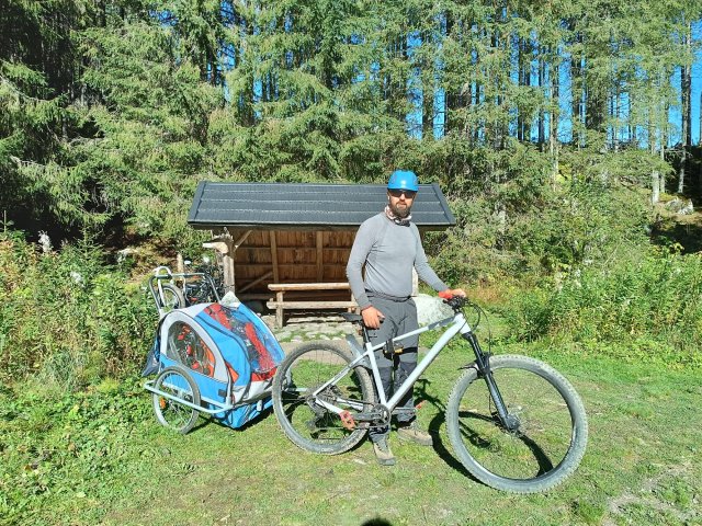 Michal na kole Horoškola Tatry 2025 - Michal na kole